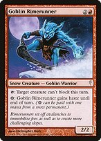 Goblin Rimerunner from Coldsnap painted by Christopher Rush