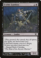 Scathe Zombies from Tenth Edition painted by Kev Walker