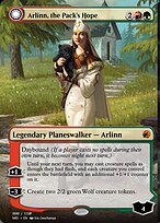 Arlinn, the Pack's Hope // Arlinn, the Moon's Fury