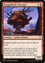 Dragonlord's Servant from Forgotten Realms Commander painted by Steve Prescott