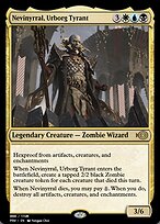 Nevinyrral, Urborg Tyrant from Magic Online Promos painted by Yongjae Choi
