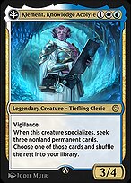 Klement, Knowledge Acolyte