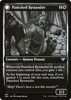 Panicked Bystander // Cackling Culprit
