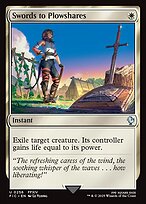 MTG剣を鍬に/Swords to Plowshares FFプロモ Swords to Plowshares (FINAL FANTASY) (MagicCon) (Borderless