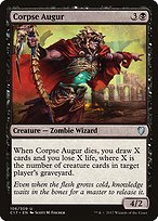 Corpse Augur from Commander 2017 painted by Scott M. Fischer