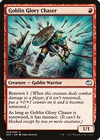 Goblin Glory Chaser from Duel Decks: Merfolk vs. Goblins painted by Greg Staples