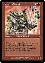 Goblin Wizard from Masters Edition painted by Daniel Gelon