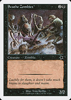Scathe Zombies from Starter 1999 painted by Tom Kyffin