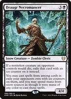 Draugr Necromancer from Kaldheim Promos painted by David Rapoza