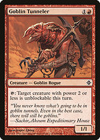 Goblin Tunneler from Rise of the Eldrazi painted by Jesper Ejsing