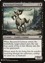 Returned Centaur from Mystery Booster painted by Lucas Graciano