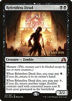 Relentless Dead from Shadows over Innistrad Promos painted by Ryan Yee