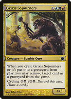 Grixis Sojourners from Alara Reborn painted by John Avon