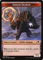 Goblin Shaman from Kamigawa: Neon Dynasty Tokens painted by Jason Kang
