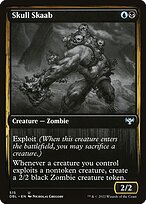 Skull Skaab from Innistrad: Double Feature painted by Nicholas Gregory