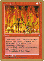 Incinerate