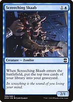 Screeching Skaab from Eternal Masters painted by Clint Cearley