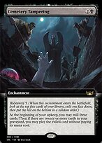 Cemetery Tampering