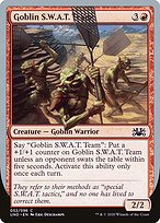 Goblin S.W.A.T. Team from Unsanctioned painted by Eric Deschamps