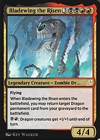 Bladewing the Risen from MTG Arena Promos painted by Kev Walker
