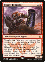 Jeering Instigator from Ugin's Fate painted by Willian Murai