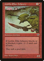 Goblin Elite Infantry from Mirage painted by Robert Bliss