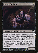 Putrid Cyclops from Future Sight painted by Matt Cavotta