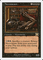 Necrosavant from Classic Sixth Edition painted by John Coulthart