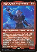 Toggo, Goblin Weaponsmith from Commander Legends painted by Svetlin Velinov