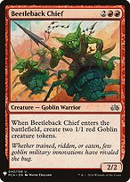 Beetleback Chief from Mystery Booster painted by Wayne England