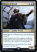 Master of Death from Modern Horizons 2 Promos painted by John Stanko