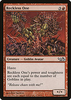 Reckless One from Duel Decks: Elves vs. Goblins painted by Ron Spencer