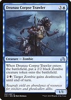 Drunau Corpse Trawler from Shadows over Innistrad painted by Dave Kendall