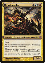 Thraximundar from Commander 2013 painted by Raymond Swanland