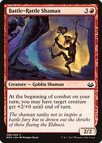 Battle-Rattle Shaman from Modern Masters 2017 painted by Warren Mahy
