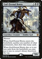God-Eternal Bontu from War of the Spark Promos painted by Lius Lasahido