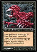 Carnophage from Magic Online Promos painted by Pete Venters