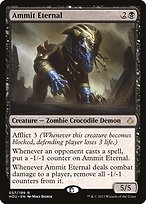 Ammit Eternal from Hour of Devastation painted by Mike Bierek