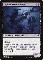 Crow of Dark Tidings from Game Night 2019 painted by Tianhua X