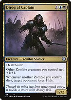 Diregraf Captain from Starter Commander Decks painted by Slawomir Maniak