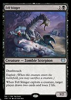 Fell Stinger from Magic Online Promos painted by Lars Grant-West