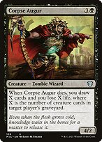 Corpse Augur from Midnight Hunt Commander painted by Scott M. Fischer