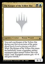 The Keeper of the Yellow Hat