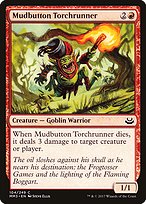 Mudbutton Torchrunner from Modern Masters 2017 painted by Steve Ellis