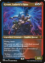 Kraum, Ludevic's Opus from Commander Legends painted by Aaron Miller