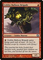 Goblin Balloon Brigade from Ninth Edition painted by Lars Grant-West