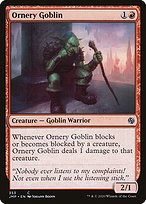 Ornery Goblin from Jumpstart painted by Johann Bodin