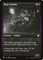 Siege Zombie from Innistrad: Double Feature painted by Johann Bodin