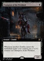 Champion of the Perished from Magic Online Promos painted by Daarken