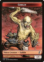 Goblin from Time Spiral Remastered Tokens painted by Thomas M. Baxa